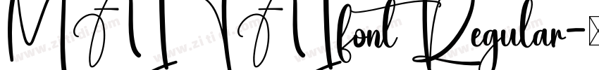 MAITAIfont Regular字体转换